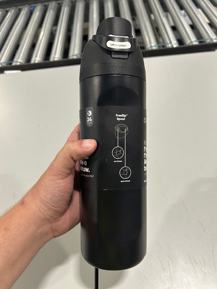 OWALA 24OZ BLACK VERY VERY DARK FREE SIP WATER BOTTLE - BLACK