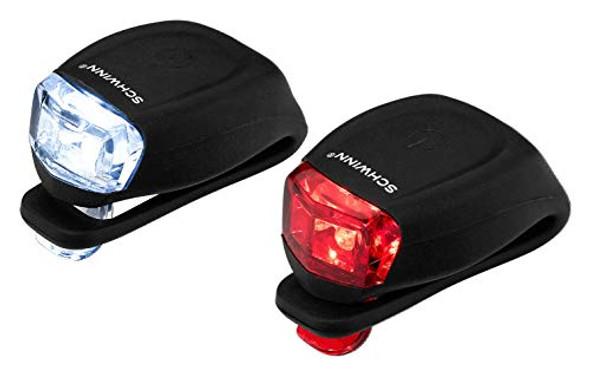 SCHWINN QUICK WRAP BIKE REAR LIGHT TOOL FREE BRIGHTNESS SW79070A - BLACK New