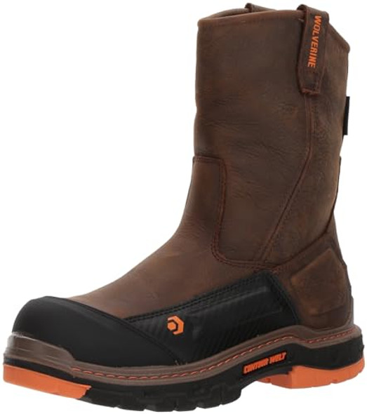 WOLVERINE OVERPASS 10" COMPOSITE TOE WELLINGTON BOOT MEN 10.5 SUMMER BROWN WOLVERINE OVERPASS 10" COMPOSITE TOE WELLINGTON BOOT MEN 10.5 SUMMER BROWN