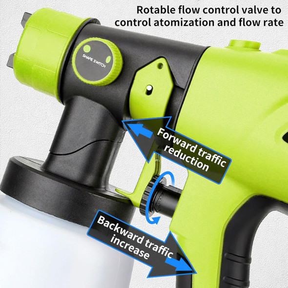 GENERIC CORDLESS PAINT SPRAYER REPLACEMENTY BATTERY NOT INCLUDED - GREEN