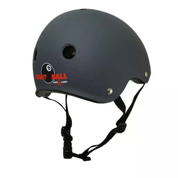 EIGHT BALL KIDS' 8+ HELMET - GUN METAL EIGHT BALL KIDS' 8+ HELMET - GUN METAL