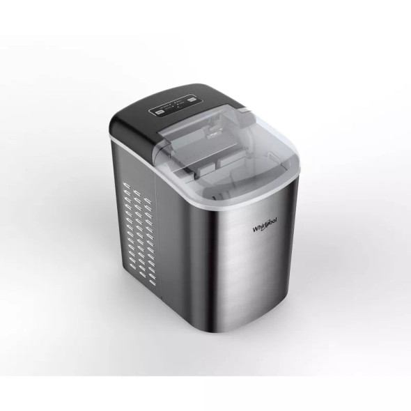 WHIRLPOOL COUNTERTOP ICE MAKER WHCI26VBA3A. 26LB - STAINLESS STEEL WHIRLPOOL COUNTERTOP ICE MAKER WHCI26VBA3A. 26LB - STAINLESS STEEL