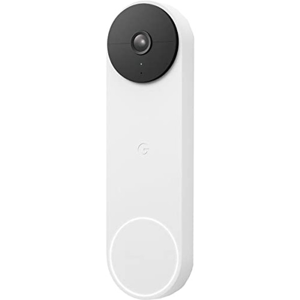 GOOGLE NEST DOORBELL BATTERY WIRELESS DOORBELL CAMERA VIDEO SNOW 1 COUNT New GOOGLE NEST DOORBELL BATTERY WIRELESS DOORBELL CAMERA VIDEO SNOW 1 COUNT New