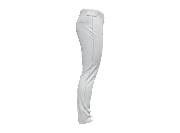 Adversary 2.0 Tapered Solid Baseball Pant - L - White New