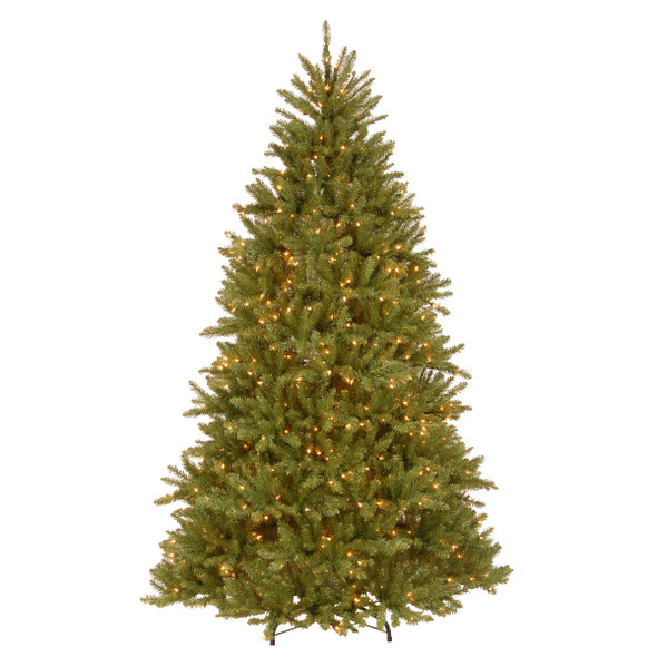 NATIONAL TREE COMPANY PRE-LIT ARTIFICIAL CHRISTMAS TREE DUNHILL FIR 7.5' GREEN NATIONAL TREE COMPANY PRE-LIT ARTIFICIAL CHRISTMAS TREE DUNHILL FIR 7.5' GREEN