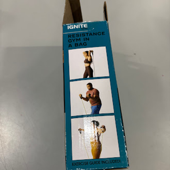 IGNITE BY SPRI RESISTANCE GYM IN A BAG: MEDIUM RUBBER BANDS - MULTICOLOR IGNITE BY SPRI RESISTANCE GYM IN A BAG: MEDIUM RUBBER BANDS - MULTICOLOR