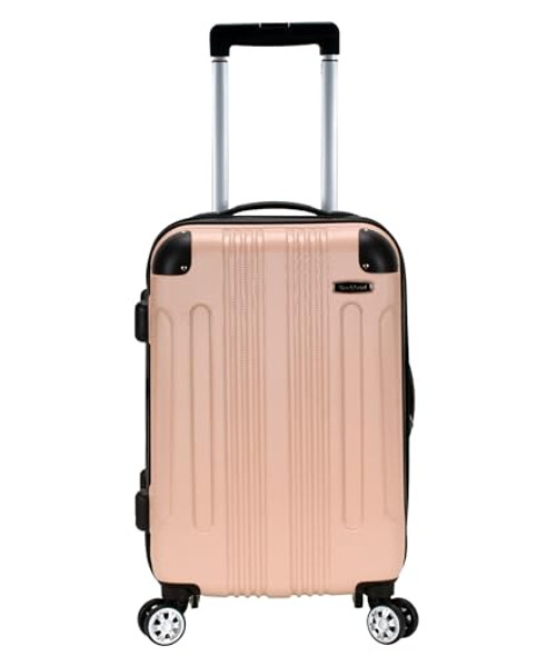 ROCKLAND LONDON HARDSIDE EXPANDABLE LUGGAGE SPINNER 28-24-20-INCH - BIEGE New ROCKLAND LONDON HARDSIDE EXPANDABLE LUGGAGE SPINNER 28-24-20-INCH - BIEGE New