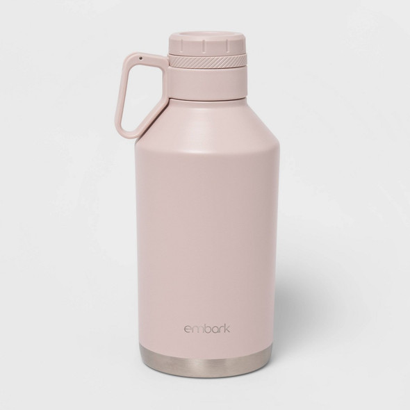 EMBARK 64OZ STAINLESS STEEL GROWLER - BLUSH