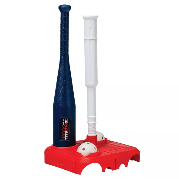 MLB PLAYBALL FOLDAWAY BATTING TEE: PORTABLE BASEBALL T-BALL TRAINER MLB PLAYBALL FOLDAWAY BATTING TEE: PORTABLE BASEBALL T-BALL TRAINER