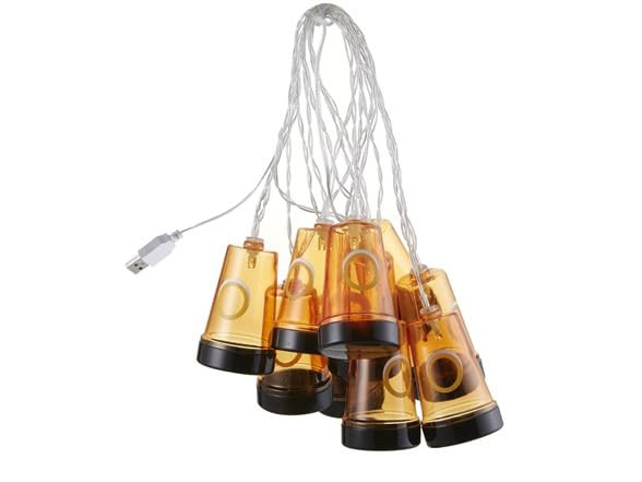 Generic Woot! Novelty Lights Woot Off String Light, Amber