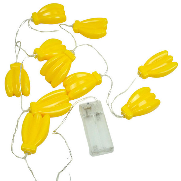 KOLE IMPORTS BATTERY POWERED BANANA STRING LIGHTS - YELLOW KOLE IMPORTS BATTERY POWERED BANANA STRING LIGHTS - YELLOW