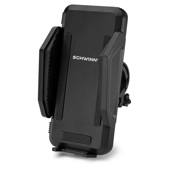 SCHWINN BLACK SCHWINN PHONE MOUNT FOR BIKES HOLDS PHONES UP TO 3.75 - BLACK