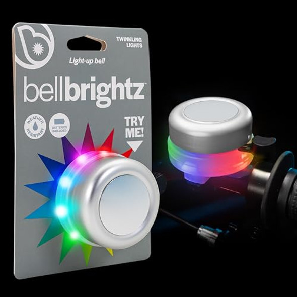 Brightz BellBrightz LED Light Up Bike Bell for Kids & Adults - 24H26D New Brightz BellBrightz LED Light Up Bike Bell for Kids & Adults - 24H26D New