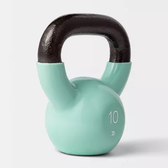 ALL IN MOTION 10 LBS. KETTLEBELL - AQUA ALL IN MOTION 10 LBS. KETTLEBELL - AQUA