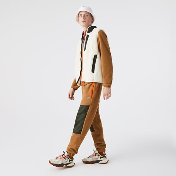 LACOSTE MEN'S WINTER ICONICS RELAXED PANTS - SIZE: MEN S - LEAFY/BAOBAB GREEN LACOSTE MEN'S WINTER ICONICS RELAXED PANTS - SIZE: MEN S - LEAFY/BAOBAB GREEN