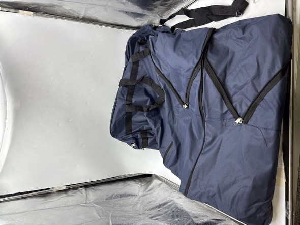 CLOUD NINE ROUNDTRIP 40" EXPANDABLE ROLLING WHEELED DUFFLE BAG SPINNER - NAVY New CLOUD NINE ROUNDTRIP 40" EXPANDABLE ROLLING WHEELED DUFFLE BAG SPINNER - NAVY New