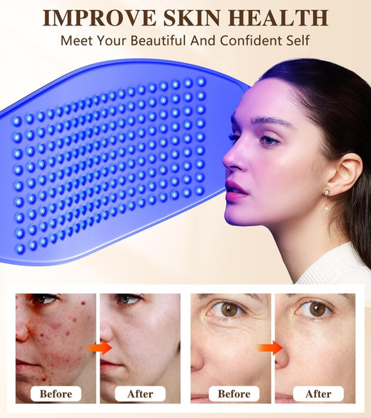 HELLO FACE RED LIGHT THERAPY FOR FACE AND NECK 720 LED INFRARED - LARGE HELLO FACE RED LIGHT THERAPY FOR FACE AND NECK 720 LED INFRARED - LARGE