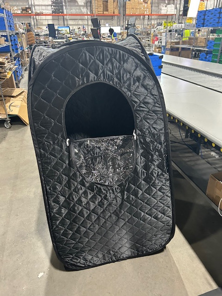 GENERIC BLACK PERSONAL TENT 56" TALL AND 28" WIDE WITH CARRYING CASE - BLACK GENERIC BLACK PERSONAL TENT 56" TALL AND 28" WIDE WITH CARRYING CASE - BLACK