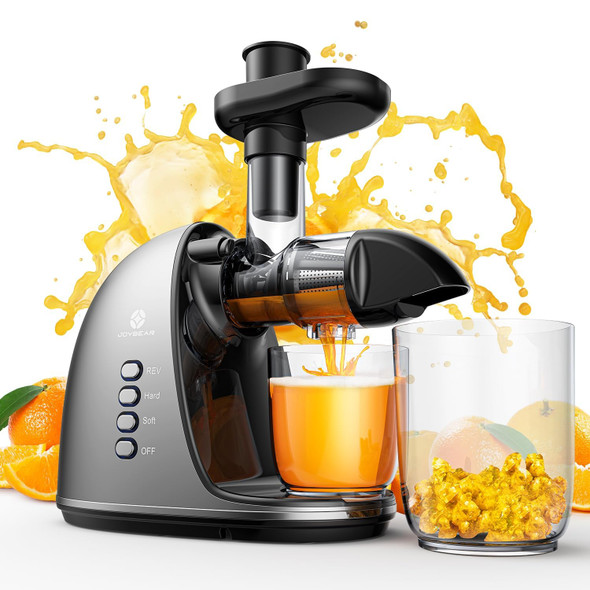 JOYBEAR COLD PRESS JUICER MACHINE SLOW MASTICATING EXTRACTOR - SILVER New JOYBEAR COLD PRESS JUICER MACHINE SLOW MASTICATING EXTRACTOR - SILVER New