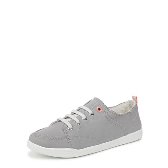 Vionic Pismo Lace-Up Shoes Light Gray Canvas Size 7 Vionic Pismo Lace-Up Shoes Light Gray Canvas Size 7