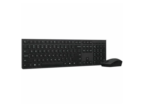 Lenovo Professional Wireless Rechargeable Combo Keyboard and Mouse -US English -