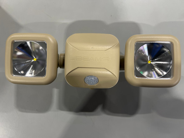 MR BEAMS HIGH PERFORMANCE 500 LUMEN WIRELESS BATTERY POWERED MOTION - TAUPE MR BEAMS HIGH PERFORMANCE 500 LUMEN WIRELESS BATTERY POWERED MOTION - TAUPE