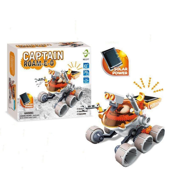 GENERIC BUILD A SOLAR ROBOT KIT – STEM KIDS-CAPTAIN ROAM E-O - ORANGE/GRAY/BLACK GENERIC BUILD A SOLAR ROBOT KIT – STEM KIDS-CAPTAIN ROAM E-O - ORANGE/GRAY/BLACK