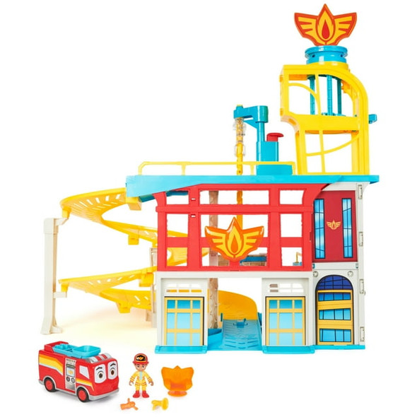 DISNEY JUNIOR FIREBUDS HQ PLAYSET FOR BOYS AND GIRLS AGES 3 AND UP - MULTICOLOR New DISNEY JUNIOR FIREBUDS HQ PLAYSET FOR BOYS AND GIRLS AGES 3 AND UP - MULTICOLOR New