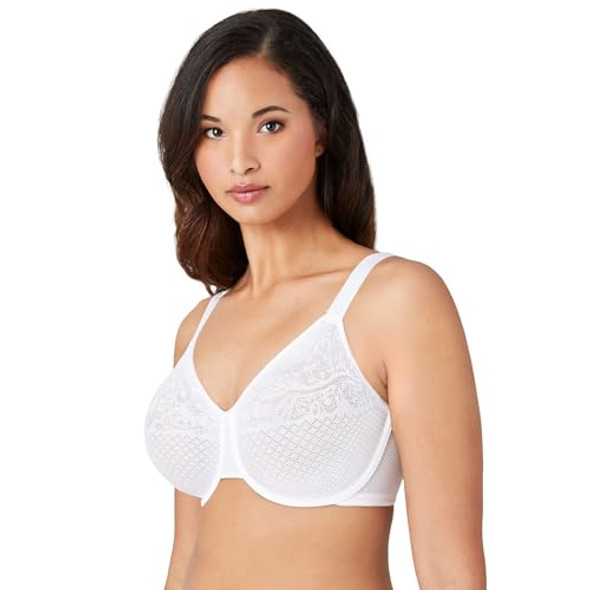 Wacoal Women's Plus Size Visual Effects Unlined Underwire Minimizer Bra 857210 New