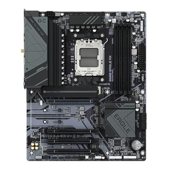 GIGABYTE B650EAGLEAX AMD AM5 SOCKET MOTHERBOARD WIFI 6E - BLACK GIGABYTE B650EAGLEAX AMD AM5 SOCKET MOTHERBOARD WIFI 6E - BLACK