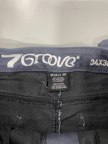 7GROOVE TRANSCEND SLIM JEANS - SIZE: MEN 34/30 - GRAY New 7GROOVE TRANSCEND SLIM JEANS - SIZE: MEN 34/30 - GRAY New