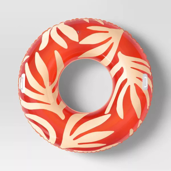 SUN SQUAD 48'' TUBE HANDLES INNER TUBE - ORANGE/WHITE LEAVES