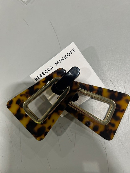 REBECCA MINKOFF CHARMING CHARLIE REBECCA MINKOFF TORTOISE - GOLD /BLACK TORTOISE New REBECCA MINKOFF CHARMING CHARLIE REBECCA MINKOFF TORTOISE - GOLD /BLACK TORTOISE New