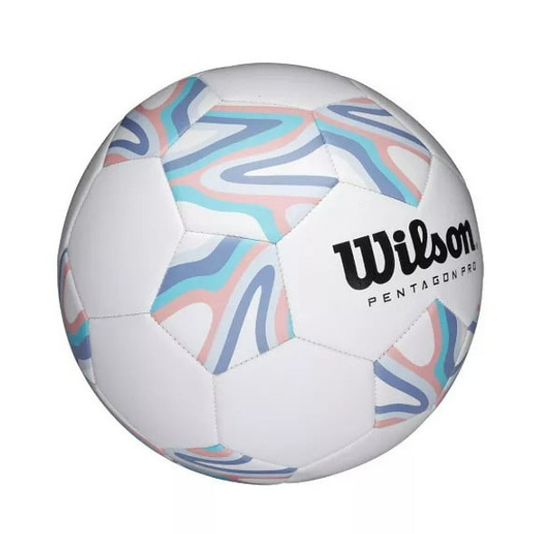 WILSON PENTAGON PRO PASTEL SOCCER BALL, SIZE 3, COMPOSITE SHELL 1-PACK - PASTEL WILSON PENTAGON PRO PASTEL SOCCER BALL, SIZE 3, COMPOSITE SHELL 1-PACK - PASTEL