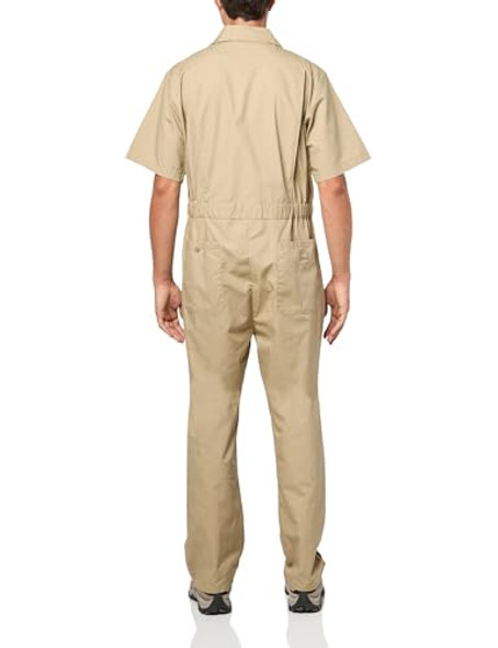 DICKIES MENS SHORT SLEEVE COVERALLS - SIZE: MEN S - KHAKI DICKIES MENS SHORT SLEEVE COVERALLS - SIZE: MEN S - KHAKI
