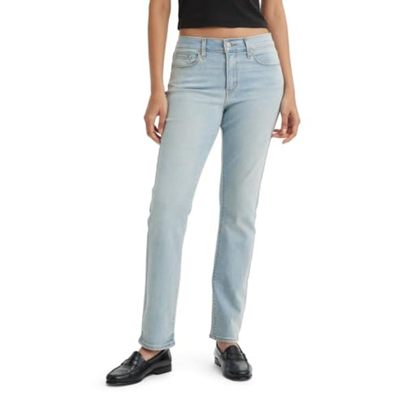 Levi's Women's Classic Straight Jeans Indigo Imagined & Destroyed 28x30 New Levi's Women's Classic Straight Jeans Indigo Imagined & Destroyed 28x30 New
