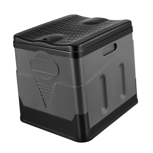 ZERODEKO PORTABLE FOLDING TOILET FOR ADULTS COMPACT CAMPING TOILET BLACK/GRAY New ZERODEKO PORTABLE FOLDING TOILET FOR ADULTS COMPACT CAMPING TOILET BLACK/GRAY New