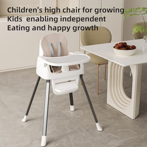 Portable Baby Highchair for Months Infants Toddlers 5 Point Harness Convertible New