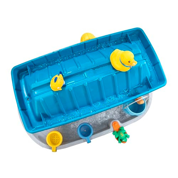 STEP2 SIGNATURE RAIN SHOWERS SPLASH TUB/ WATER TABLE 420600 - GREY/BLUE/BROWN STEP2 SIGNATURE RAIN SHOWERS SPLASH TUB/ WATER TABLE 420600 - GREY/BLUE/BROWN