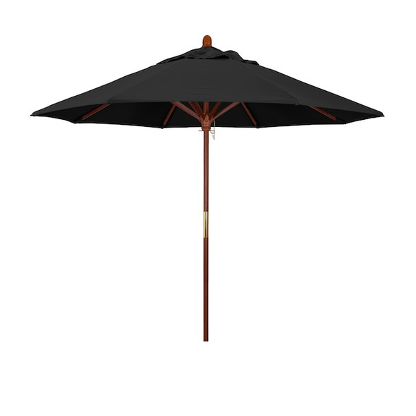 CALIFORNIA UMBRELLA 9-FT NO-TILT MARKET PATIO UMBRELLA - BLACK CALIFORNIA UMBRELLA 9-FT NO-TILT MARKET PATIO UMBRELLA - BLACK