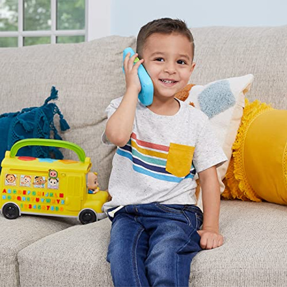 COCOMELON MUSICAL LEARNING BUS, NUMBER AND LETTER RECOGNITION, 96111 - YELLOW New COCOMELON MUSICAL LEARNING BUS, NUMBER AND LETTER RECOGNITION, 96111 - YELLOW New