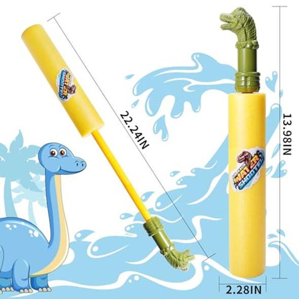YVZEAN 9 PACK POOL TOYS BLASTER OUTDOOR WATER SHOOTERS 9 DINOSAORS - MULTICOLOR YVZEAN 9 PACK POOL TOYS BLASTER OUTDOOR WATER SHOOTERS 9 DINOSAORS - MULTICOLOR