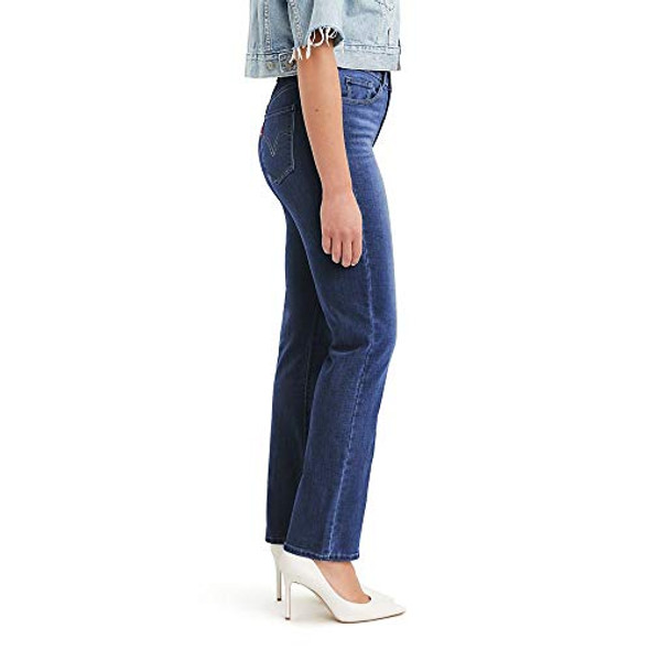 LEVI'S WOMEN'S CLASSIC STRAIGHT JEANS LAPIS-DARK-HORSE W26 X L30 New LEVI'S WOMEN'S CLASSIC STRAIGHT JEANS LAPIS-DARK-HORSE W26 X L30 New