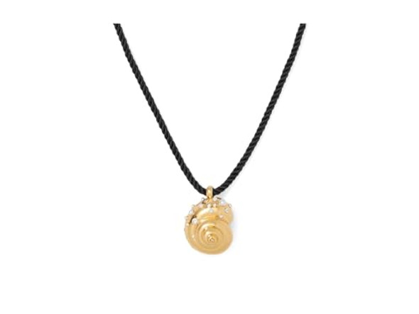KATE SPADE NEW YORK BEACHSIDE IMITATION PEARL CUBIC ZIRCONE NECKLACE, GOLD/BLACK New KATE SPADE NEW YORK BEACHSIDE IMITATION PEARL CUBIC ZIRCONE NECKLACE, GOLD/BLACK New