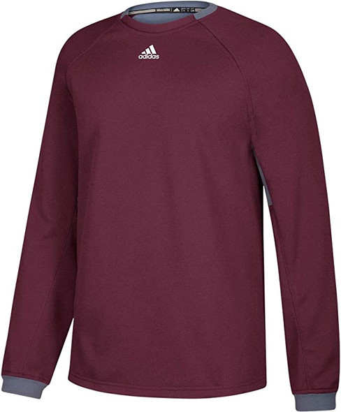 362F Adidas Mens Climawarm Fielders Fleece Sweatshirt New