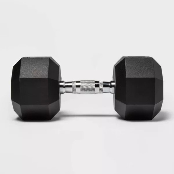 ALL IN MOTION HEX DUMBBELL 40LB - BLACK ALL IN MOTION HEX DUMBBELL 40LB - BLACK