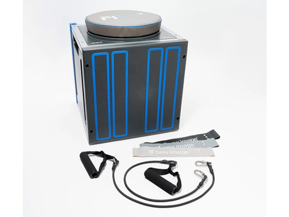 FITT CUBE TOTAL BODY WORKOUT HIGH INTENSITY 2 CORDS & 3 BANDS - BLACK/BLUE FITT CUBE TOTAL BODY WORKOUT HIGH INTENSITY 2 CORDS & 3 BANDS - BLACK/BLUE