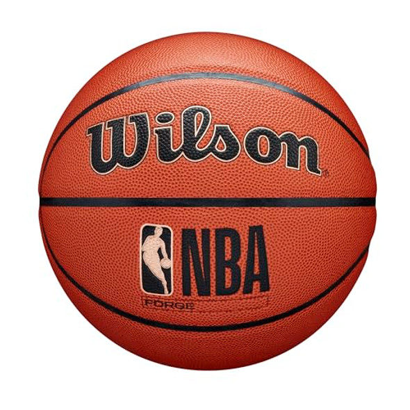 WILSON NBA FORGE INDOOR/OUTDOOR BASKETBALLS SIZE 7 (29.5") BROWN WILSON NBA FORGE INDOOR/OUTDOOR BASKETBALLS SIZE 7 (29.5") BROWN