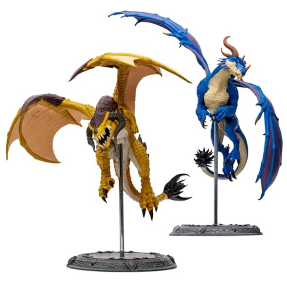 McFarlane Toys Bronze Proto-Drake and Blue Highland Drake 2pk 1:12 Gold Label McFarlane Toys Bronze Proto-Drake and Blue Highland Drake 2pk 1:12 Gold Label