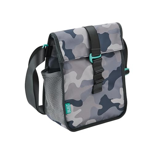 BUILT CROSSTOWN WATER-RESISTANT POLYESTER LUNCH BAG 5307465 - CONCRETE GRAY CAMO New